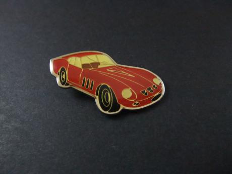 Ferrari 250 GTO 1962 Italiaanse rode sportwagen